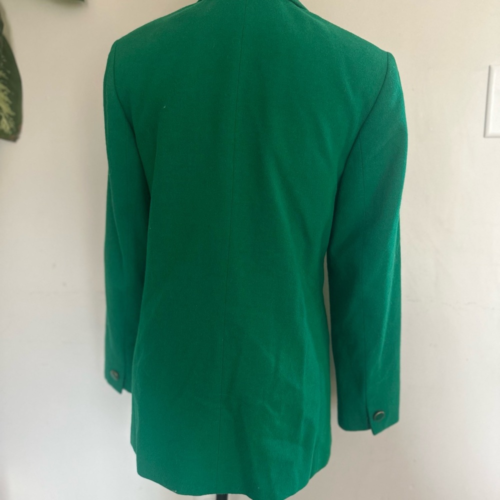 Pendleton Green Wool Women's Blazer - image 4